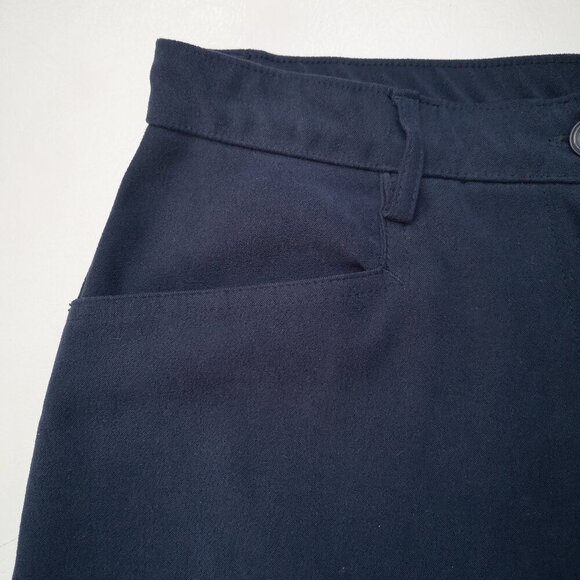 Penmans Ladies Size 12 Navy Straight Legs Zipper & Button Closure Pants - Picture 5 of 11